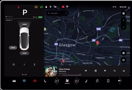 Tesla interface research survey findings